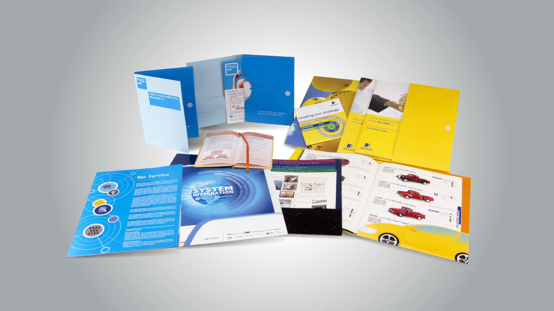 Company File Storage Folder, plastic Folder, Sale Kits, Brochure with Pocket Holders